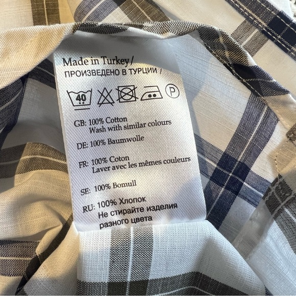 VanGil Cotton Plaid Button Down Shirt - Picture 6 of 8